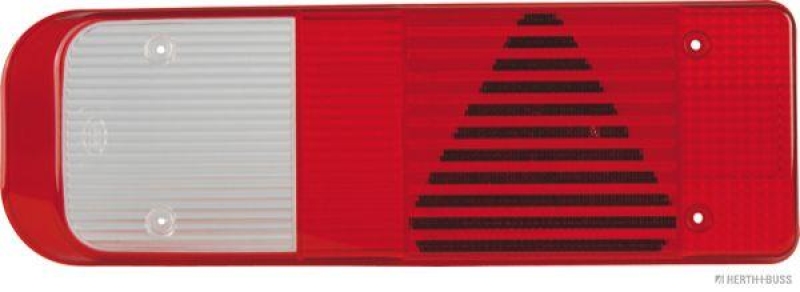 HERTH+BUSS 83832170 Lichtscheibe, Heckleuchte links, Dreieckrückstrahler