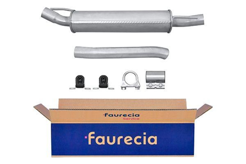 HELLA 8LD 366 036-261 Endschalldämpfer VW