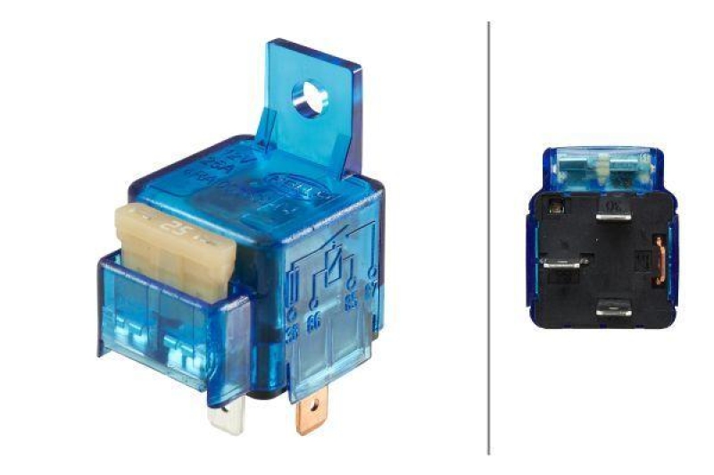 HELLA 4RA 003 530-041 Relais, Arbeitsstrom 12 V, 4 polig