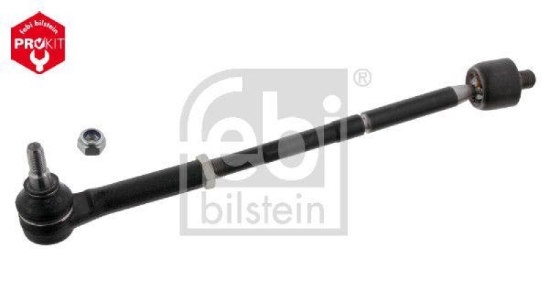 FEBI BILSTEIN 12034 Spurstange mit Endst&uuml;ck und Sicherungsmutter f&uuml;r Fiat