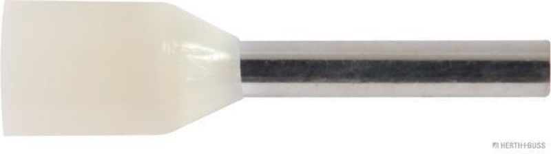 HERTH+BUSS 50252171 Quetschverbinder Kabelendh&uuml;lse, 0,75 mm&sup2;, wei&szlig;