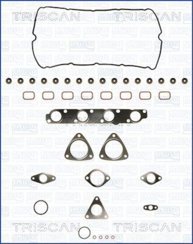 TRISCAN 597-5518 Dichtungsatz Ohne Zyl.Kopfdichtung für Citroen, Fiat, Peugeot