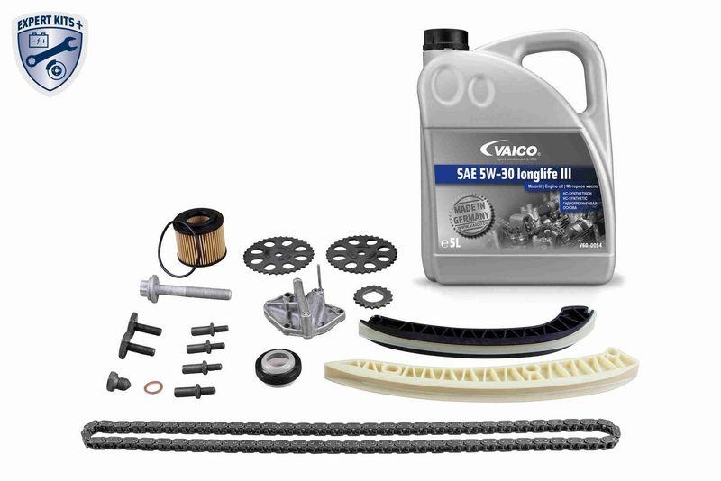 VAICO V10-10009 Steuerkettensatz Kurbel-/ Nockenwelle, Geschlossen für SKODA