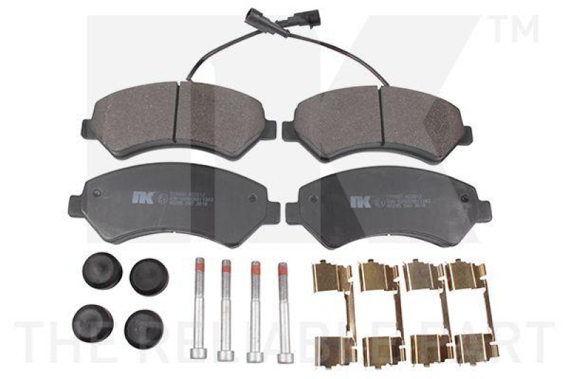 NK 229995 Bremsbelagsatz, Scheibenbremse f&uuml;r CITROEN, FIAT, PEUGEOT