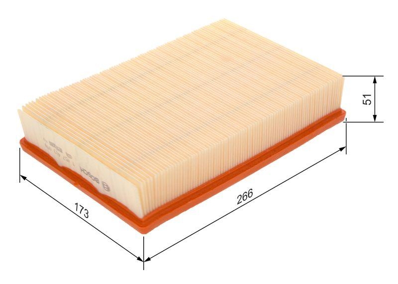 BOSCH 1 457 433 099 Luftfilter