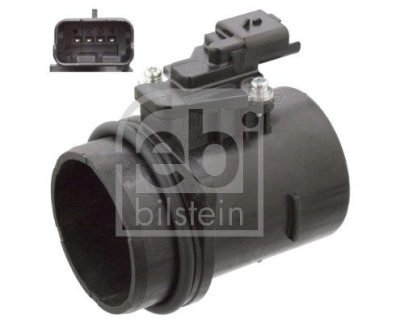 FEBI BILSTEIN 105846 Luftmassenmesser mit Geh&auml;use f&uuml;r Peugeot