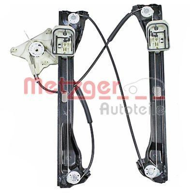 METZGER 2160407 Fensterheber Ohne Motor f&uuml;r SEAT/SKODA vorne links