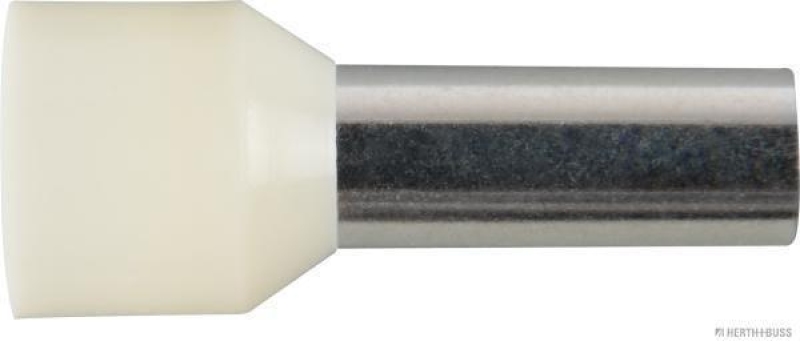 HERTH+BUSS 50252177025 Quetschverbinder Kabelendhülse, 10 mm², weiß