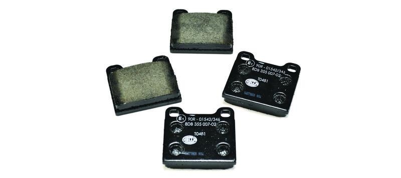 HELLA 8DB 355 007-021 Bremsbelagsatz, Scheibenbremsbelag für ALFA/BMW/MB/OPEL/...