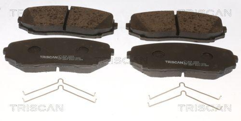 TRISCAN 8110 42028 Bremsbelag Vorne f&uuml;r Mitsubishi