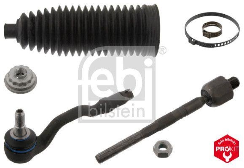 FEBI BILSTEIN 43774 Spurstange mit Lenkmanschettensatz f&uuml;r BMW