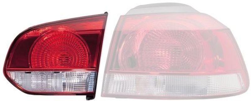 HELLA 2TZ 009 923-101 Heckleuchte rechts Halogen VW
