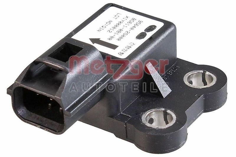 METZGER 09001487 Sensor, L&auml;ngs-/Querbeschleunigung f&uuml;r HYUNDAI/KIA