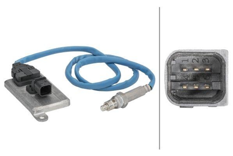 HELLA 6PN 358 186-131 NOx-Sensor, NOx-Katalysat