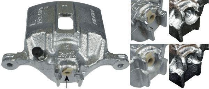 HELLA 8AC 355 388-331 Bremssattel f&uuml;r HONDA