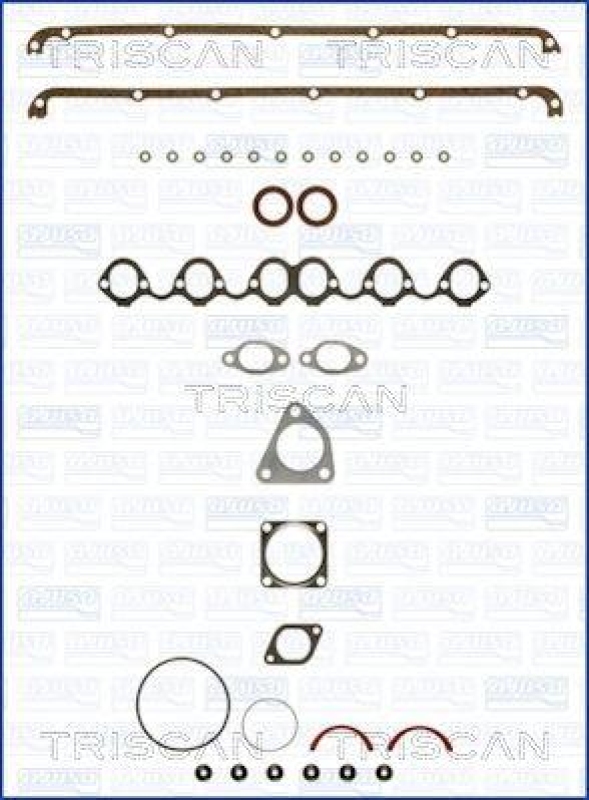 TRISCAN 597-8549 Dichtungsatz Ohne Zyl.Kopfdichtung für Volkswagen