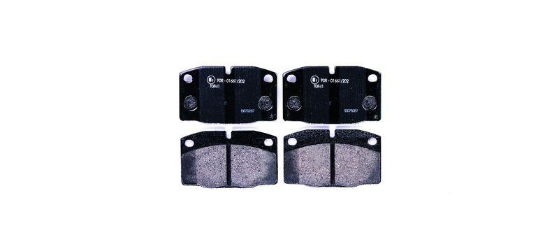 HELLA 8DB 355 007-251 Bremsbelagsatz, Scheibenbremsbelag f&uuml;r OPEL