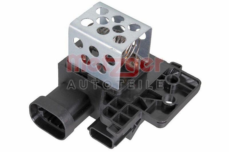 METZGER 0917769 Widerstand, Innenraumgebläse für RENAULT