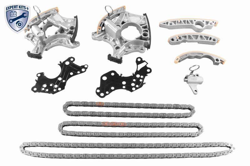 VAICO V10-10011-BEK Steuerkettensatz Kurbel-/ Nockenwelle, Geschlossen f&uuml;r VW