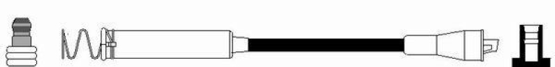 NGK 44069 Z&uuml;ndkabel PU-3A-000 418 090 |Z&uuml;ndleitung