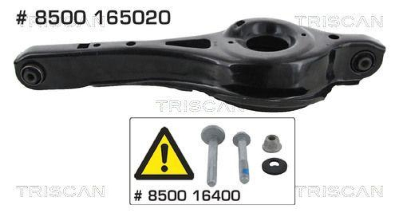 TRISCAN 8500 165020 Querlenker Hinterachse f&uuml;r Ford Kuga