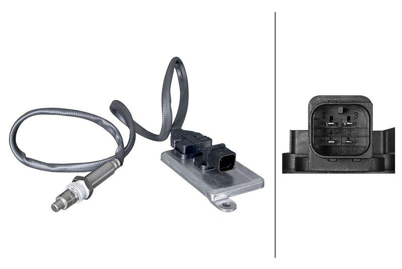 HELLA 6PN 358 186-731 NOx-Sensor, NOx-Katalysat