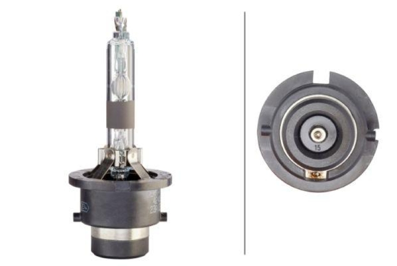 HELLA 8GS 007 949-521 Glühleuchte 42V D4R PK32