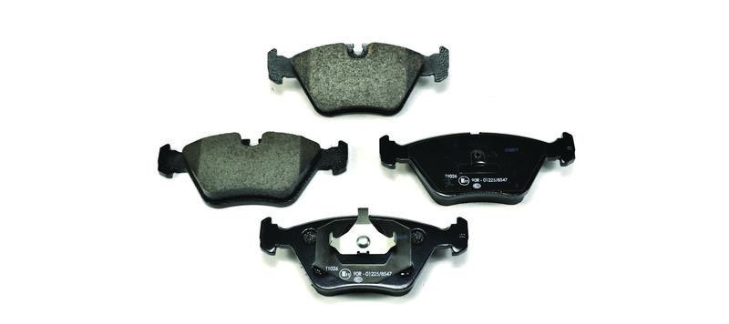 HELLA 8DB 355 007-411 Bremsbelagsatz, Scheibenbremsbelag f&uuml;r BMW