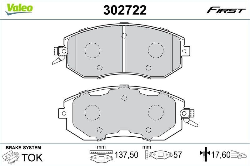 VALEO 302722 SBB-Satz - FIRST