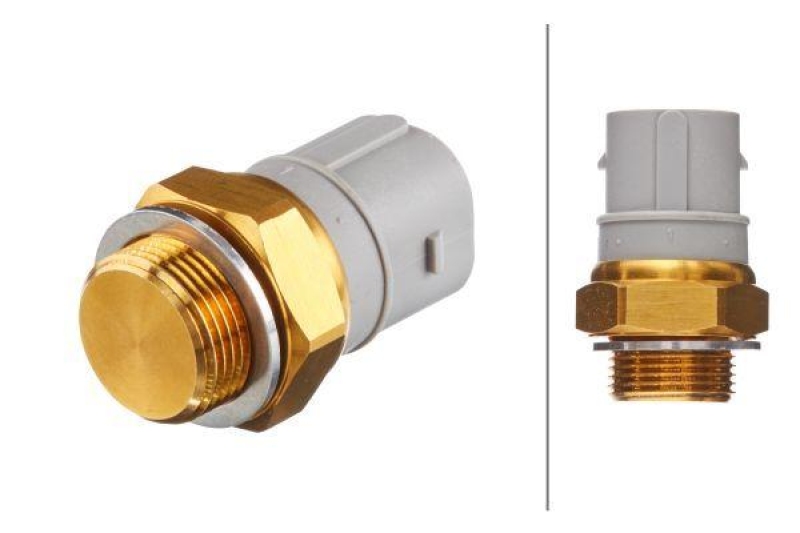 HELLA 6ZT 007 837-071 Temperaturschalter, grau f&uuml;r VW