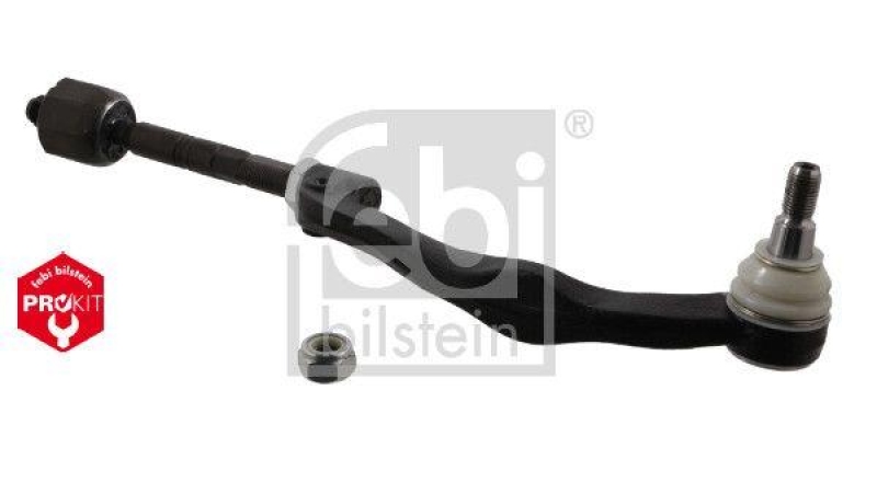 FEBI BILSTEIN 31788 Spurstange mit Endst&uuml;ck und Sicherungsmutter f&uuml;r VW-Audi