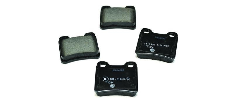 HELLA 8DB 355 007-451 Bremsbelagsatz, Scheibenbremsbelag f&uuml;r OPEL/SAAB