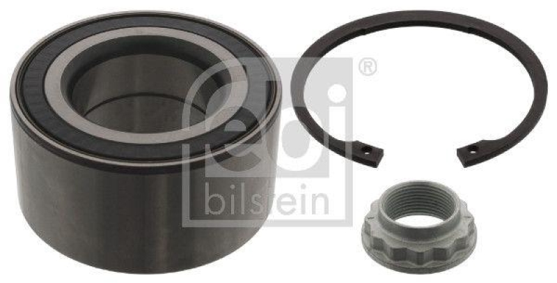 FEBI BILSTEIN 23928 Radlagersatz mit ABS-Impulsring, Achsmutter und Sicherungsring f&uuml;r BMW