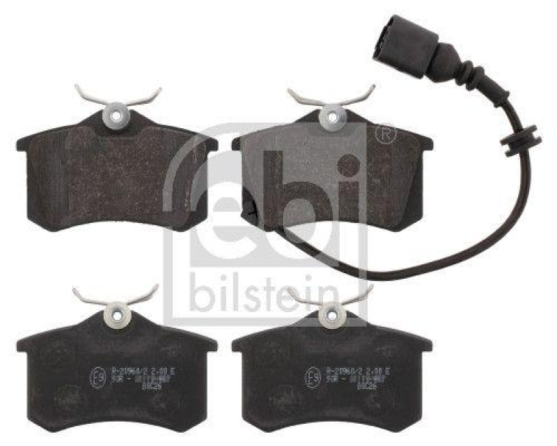FEBI BILSTEIN 16639 Bremsbelagsatz für VW-Audi