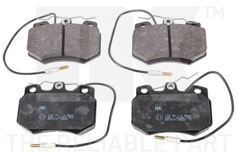 NK 221919 Bremsbelagsatz, Scheibenbremse f&uuml;r CITROEN, PEUGEOT