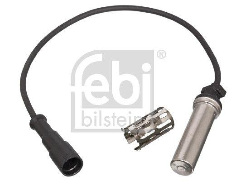 FEBI BILSTEIN 45322 ABS-Sensor mit Hülse und Fett für Scania