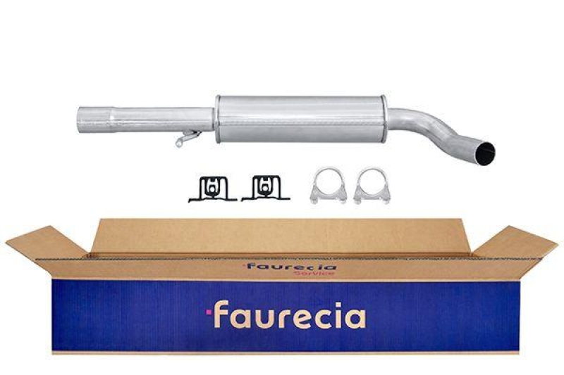 HELLA 8LC 366 026-181 Mittelschalld&auml;mpfer AUDI;SEAT;SKODA;VW