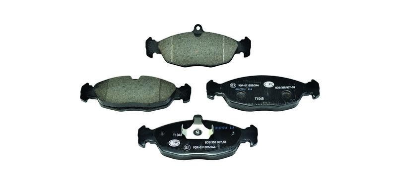 HELLA 8DB 355 007-531 Bremsbelagsatz, Scheibenbremsbelag f&uuml;r OPEL/DAEWOO/JAGUAR