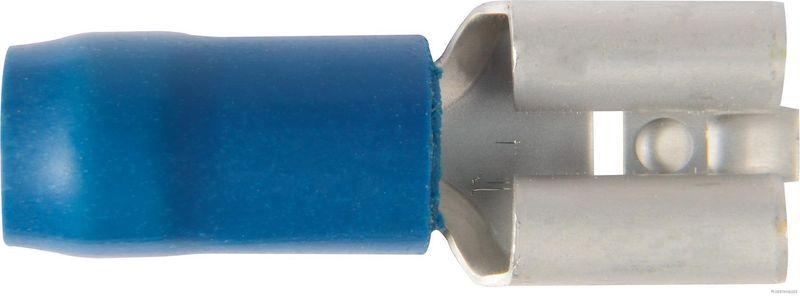 HERTH+BUSS 50252517 Quetschverbinder 1,5 - 2,5 mm², 6,3 x 0,8 mm, DIN 46245