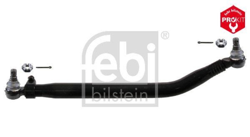 FEBI BILSTEIN 37910 Lenkstange mit Kronenmuttern und Splinten f&uuml;r Iveco