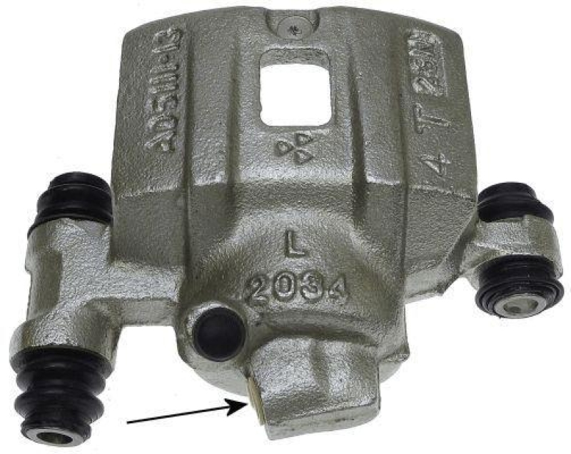 HELLA 8AC 355 388-631 Bremssattel f&uuml;r DAIHATSU CHARADE III