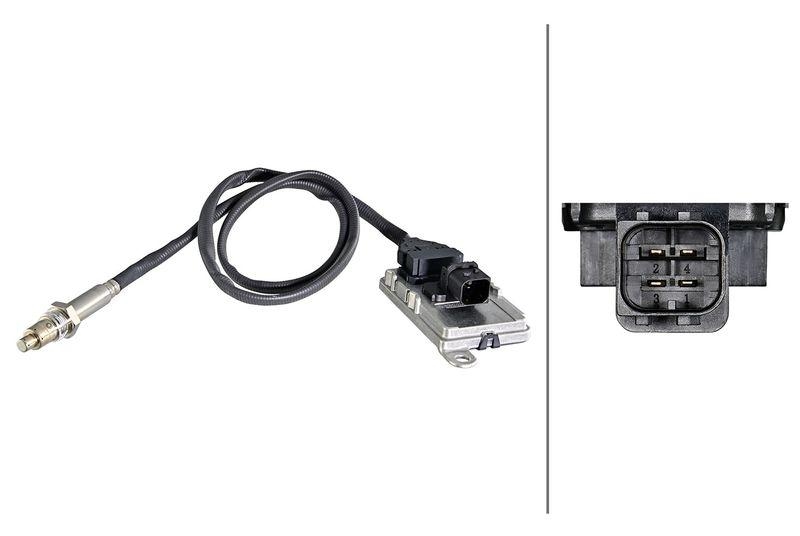 HELLA 6PN 358 186-851 NOx-Sensor, NOx-Katalysat