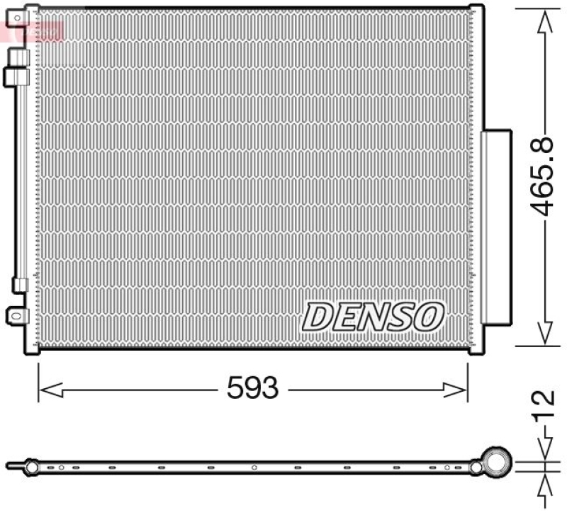 DENSO DCN01005 Kondensator