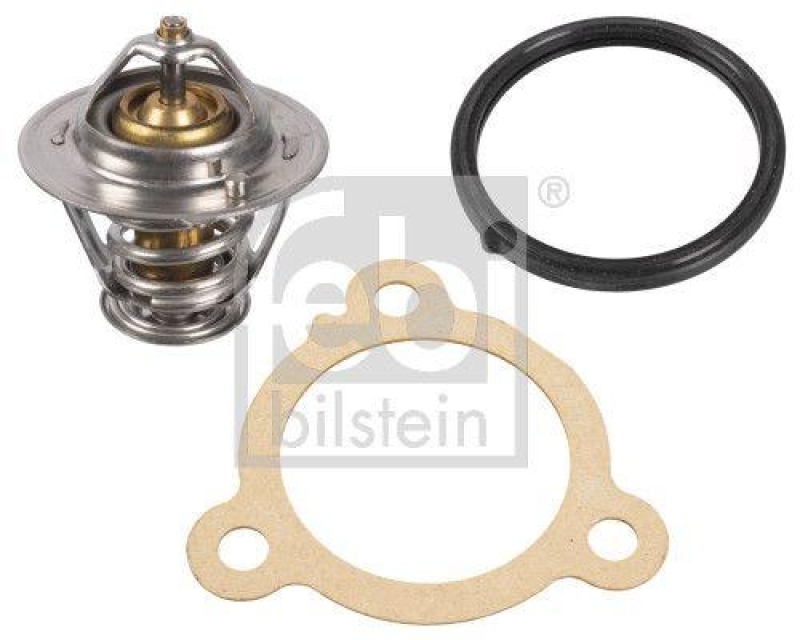 FEBI BILSTEIN 178304 Thermostat mit Dichtung und Dichtring f&uuml;r HYUNDAI