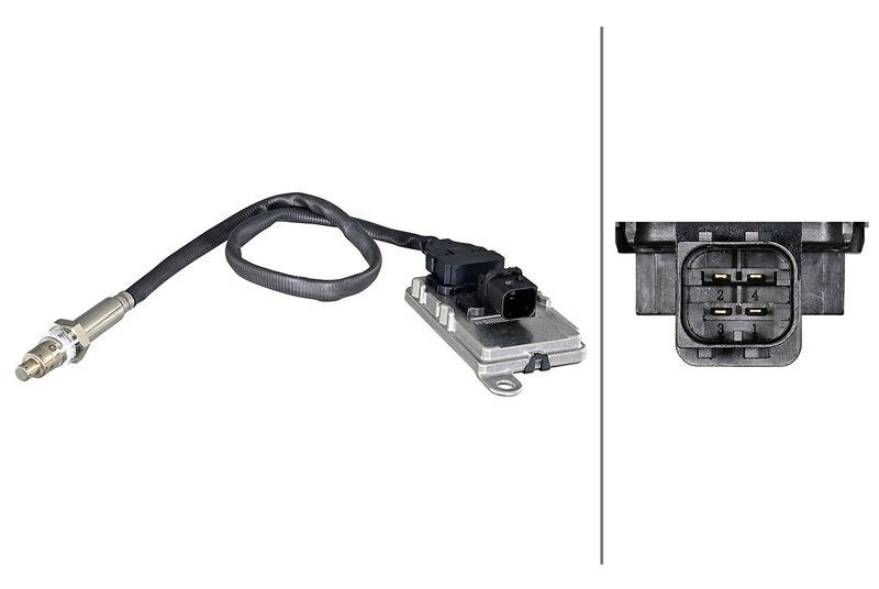 HELLA 6PN 358 186-891 NOx-Sensor, NOx-Katalysat