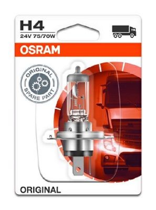 OSRAM 64196-01B Glühlampe Halogen-BILUX 12VH4 60/55 W