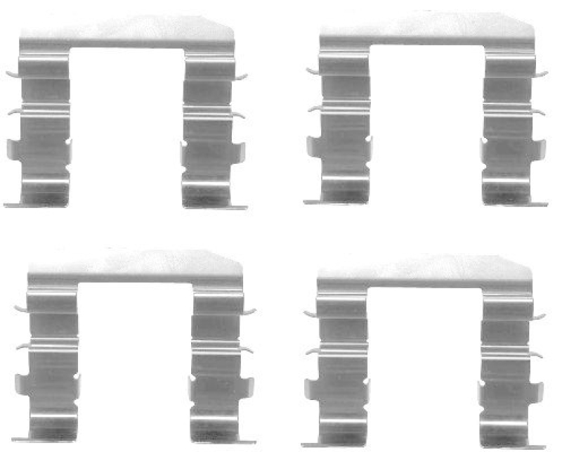 HELLA 8DZ 355 203-261 Zubeh&ouml;rsatz, Scheibenbremsbelag f&uuml;r HYUNDAI/KIA