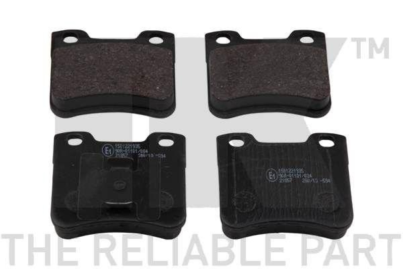 NK 221935 Bremsbelagsatz, Scheibenbremse f&uuml;r CITROEN, PEUGEOT