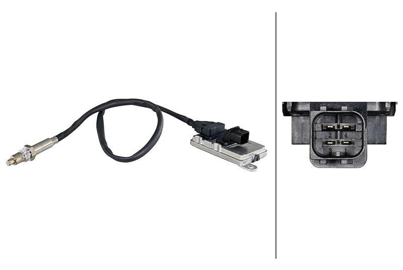 HELLA 6PN 358 186-911 NOx-Sensor, NOx-Katalysat