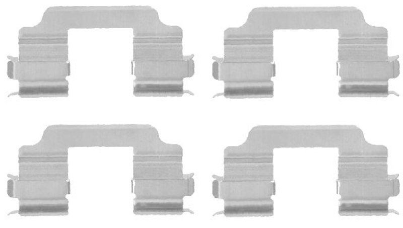 HELLA 8DZ 355 203-271 Zubeh&ouml;rsatz, Scheibenbremsbelag f&uuml;r SUZUKI/OPEL